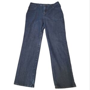 Charter Club Dark Blue Classic Narrow Leg Tummy Slimming Jeans - Size 8P